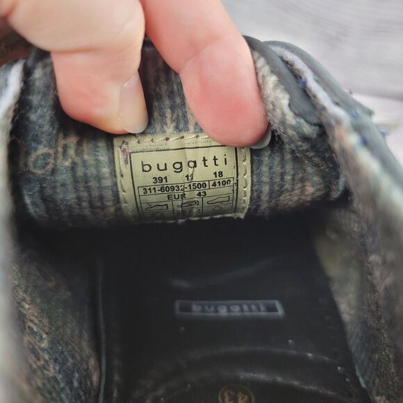 Mens Bugatti Ribbed Detailed Low Ankle Boots 311-60932-1500 Size EU 43 US 9 - Picture 6 of 7